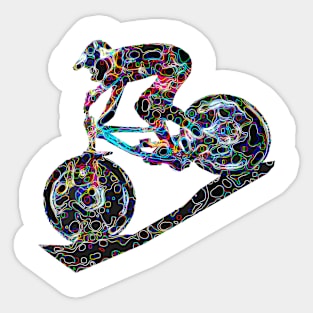 mountain bike mtb bmx downhill Sticker